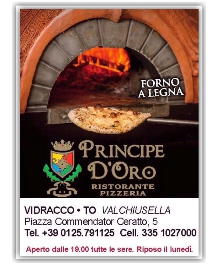 Ristorante Pizzeria Principe D'Oro Hotel Vidracco Buitenkant foto